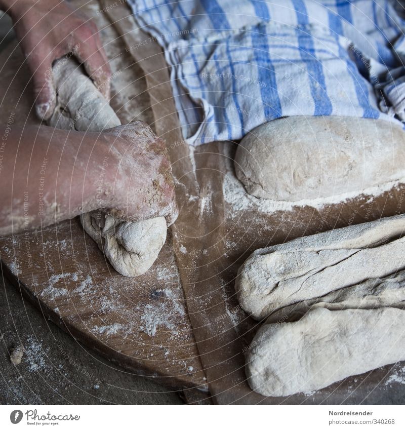 Traditional Food Dough Baked goods Bread Nutrition Organic produce Vegetarian diet Workplace Craft (trade) SME Arm Hand Work and employment Movement Authentic