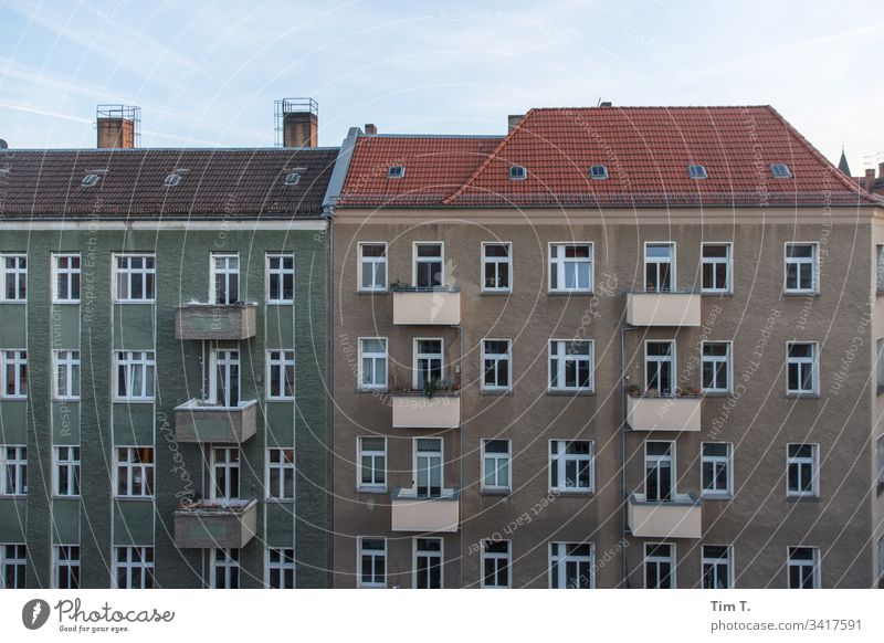 Pankov Pankow Berlin Street Facade Exterior shot Deserted Old building House (Residential Structure) Town Window Downtown Living or residing Capital city