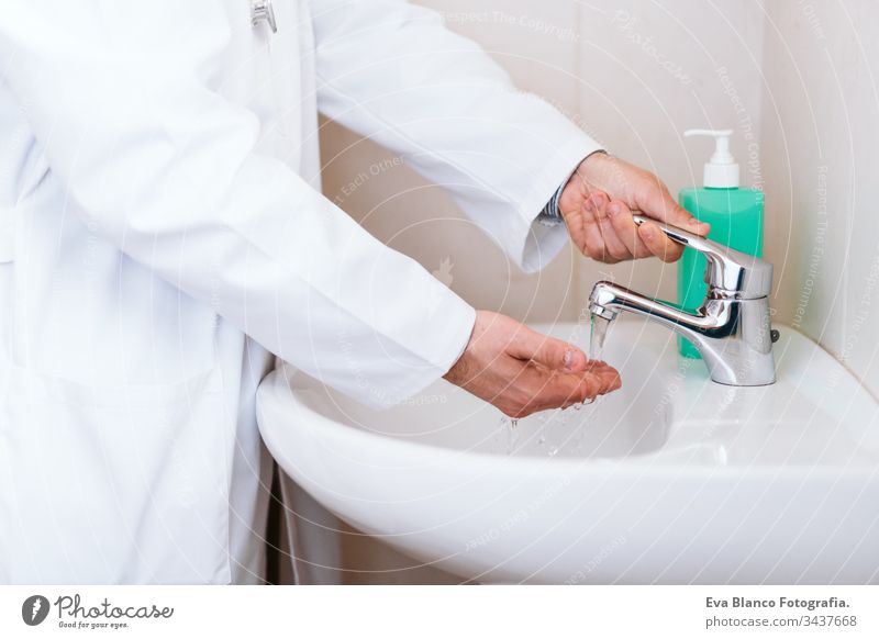 doctor man washing hands with disinfectant soap. Hygiene and Corona virus Covid-19 concept corona virus covid-19 clean medical physician hygiene professional