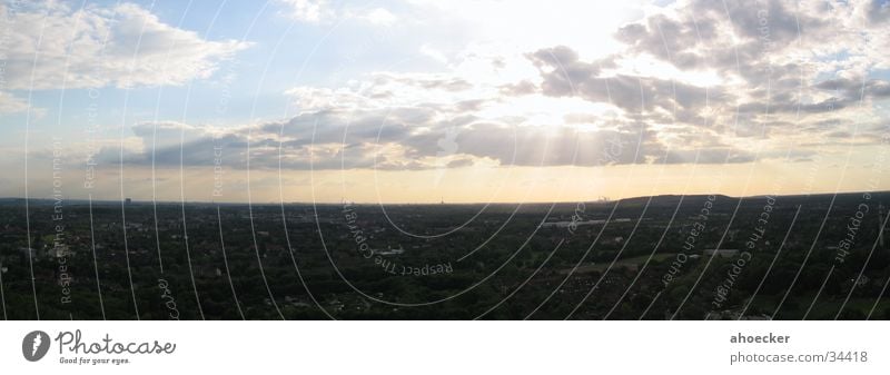 tetrahedron view Clouds tetrahedra Nutrition Sun Sky Blue Industrial Photography Vantage point Lighting