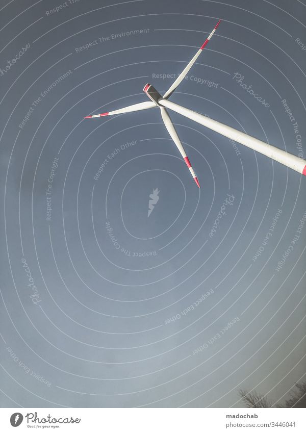 Wind Turbine Renewable Energy Pinwheel stream Renewable energy Wind energy plant Energy industry Environment Environmental protection Ecological Eco-friendly