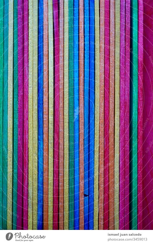 colorful wooden sticks, multi colored background chopsticks colors multicolored decorative decoration ornate textured abstract object pattern material surface