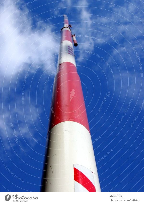 tollgate Control barrier Clouds Red White Architecture Sky Blue Graffiti