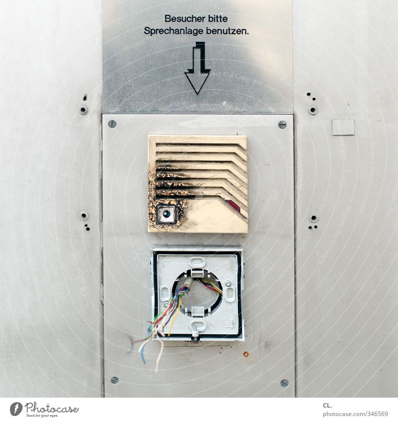 communication problem Cable Technology Advancement Future Communicate To talk Broken Aggravation Frustration Contact Modern Services Decline Intercom