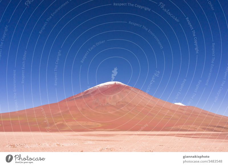 Volcano Licancabur, Altiplano, Bolivia, South America Adventure Altiplano Lakes Andes Andes Mountain Range Beautiful Beauty Of Nature Blue Blue Horizon Blue Sky