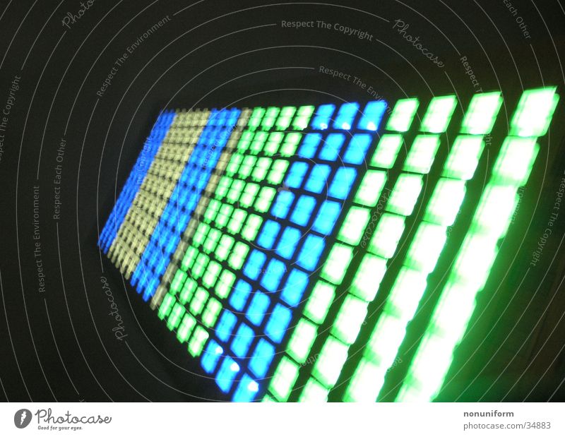 lighthouse Frankfurt High-rise Light Window Architecture glowing facade