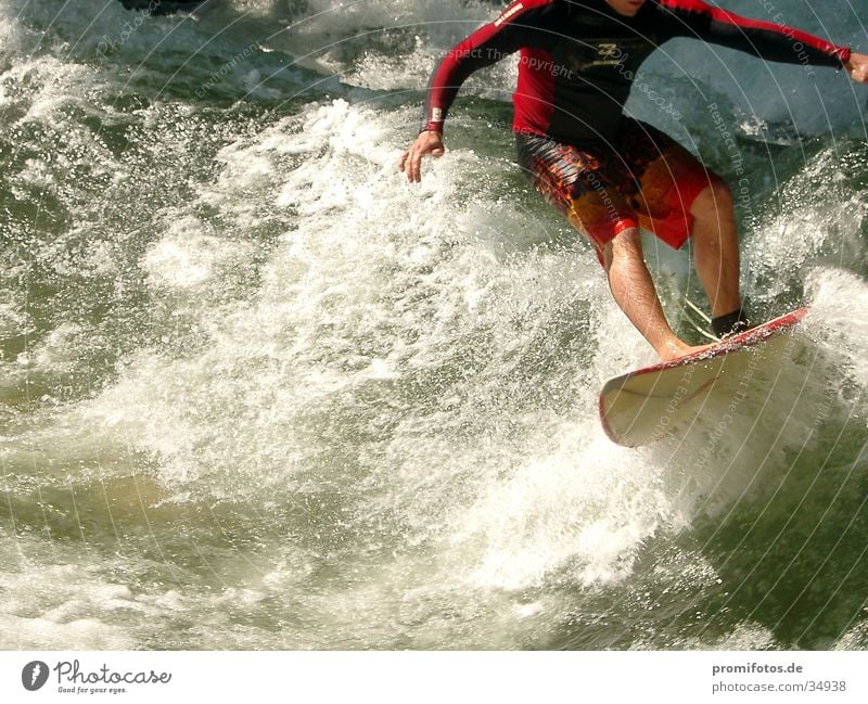 Headless surfer. Photographer: Alexander Hauk Surfer Waves White crest Surfboard Sports Water Aquatics Body Summer free time recreational sports