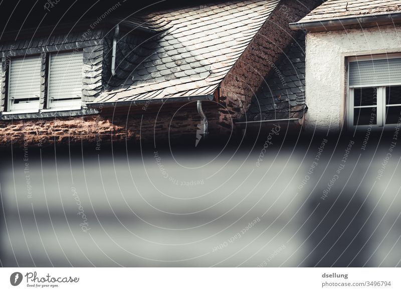 View from the window to other houses. Often that's all you have left to do when you are in quarantine. Quarantine Quarantine period insulation corona