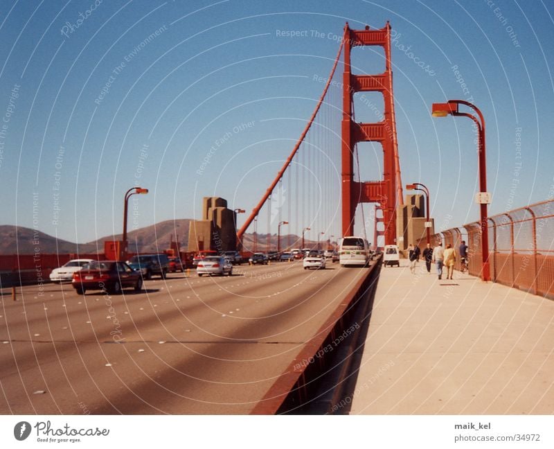 Golden Gate Bridge, San Francisco Suspension bridge California USA Architecture