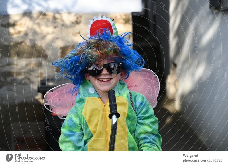 Crazy Child Carnival Boy (child) cladding flipped out carnival Eyeglasses variegated