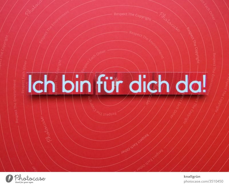 I'm here for you! Friendship Love Emotions Together Family Family & Relations Human being Loyalty Help Affection dutiful Sympathy Reliability Colour photo Red