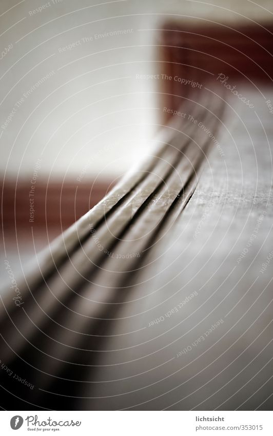 Stairs and Stripes Gray Old building Corner Floor covering Staircase (Hallway) Approach to the stairs Line Go up Upward Seam Shallow depth of field Design