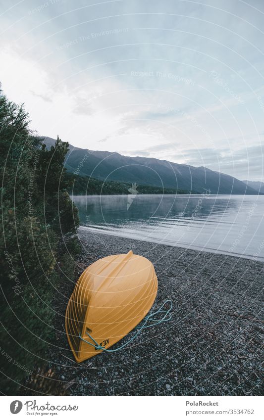 #As# SeaYellow New Zealand New Zealand Landscape boat Boating trip boat tour Morning Dawn Morning fog The Orient in the morning Fog Shroud of fog