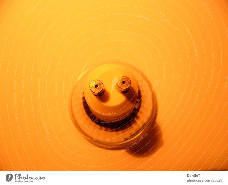 smilie Lamp Light Grinning Long exposure Electrical equipment Technology halogen fun