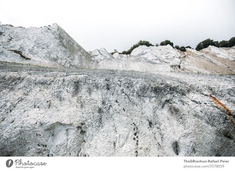 White rock Denmark - Mons Klint Beach dune Sky Möns Klint Rock Vacation & Travel Landscape Tourism fesling stone structure Pattern