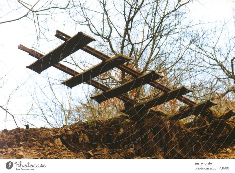 The End Railroad tracks Environment Strange Industrial Photography