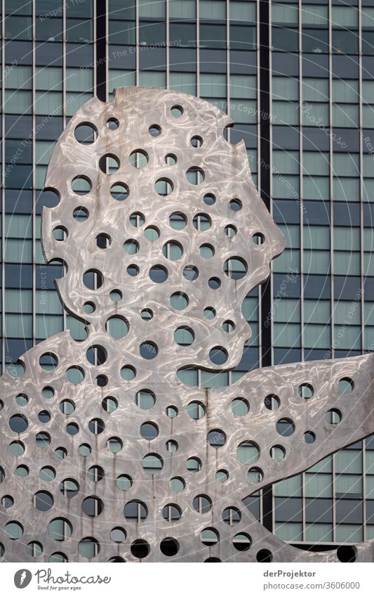 Molecule Man with high-rise #berlinerwasser Berlin_Recording_2019 Berlin water utilities Waterworks_Beelitzhof theProjector the projectors farys Joerg farys ngo