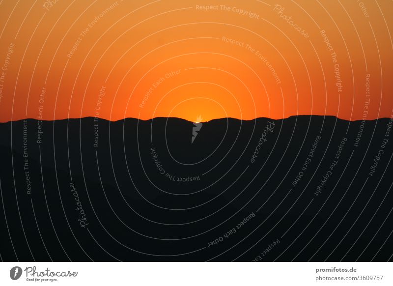 Sunrise at Grand Canyon / Sunset at Grand Canyon / Photo: Alexander Hauk Orange Black vacation Tourism morning mood USA Ariozona Nature Exterior shot