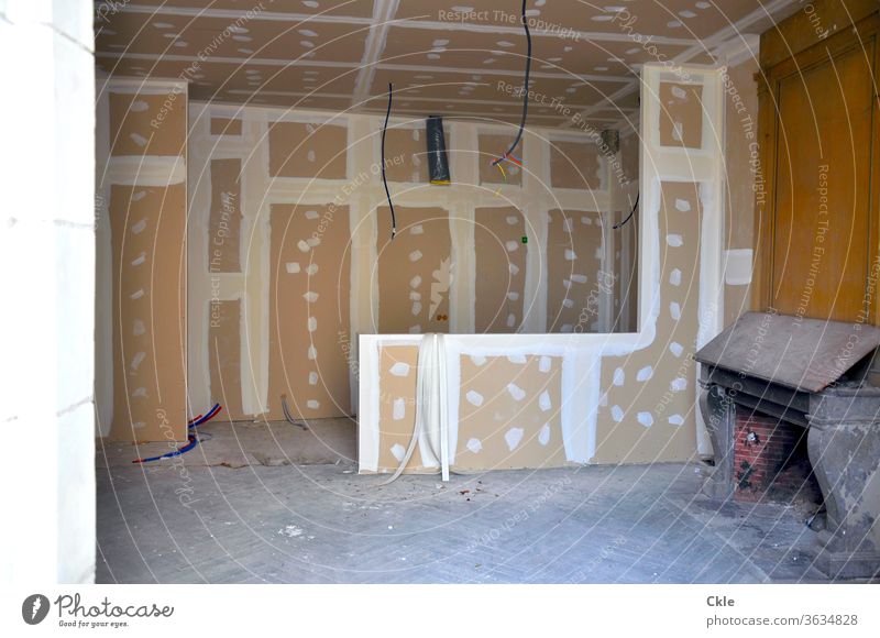 renovation Renovation room conversion refurbishment Old and New transmutation writing room writing desk Antique construction works Interior design Dust filth