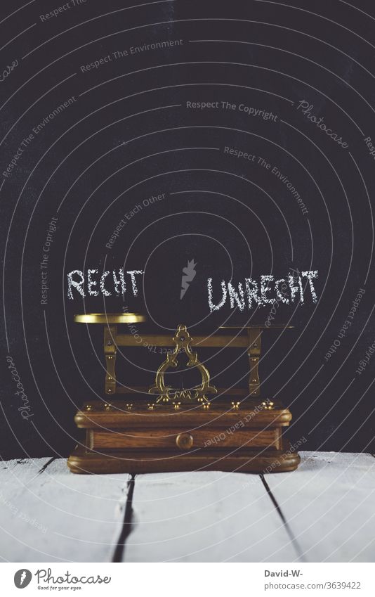 Balance - the comparison of two sides | right and wrong Scale Law Decision wrongdoing Time Money concept Weight Fairness Honest Justice judiciary Lady Justice