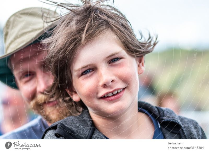 r like ... | snot spoon Happy Child Boy (child) portrait Trust Safety (feeling of) Together Contentment Father Parents Adults Family & Relations Infancy