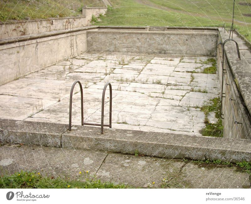 without life Swimming pool Czech Republic Europe Vacation & Travel Death Old