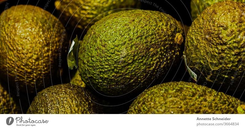 avocado Avocado Food Colour photo Delicious Vegetarian diet Healthy fruit green Organic produce Healthy Eating Vegan diet Close-up Food photograph Vitamin-rich