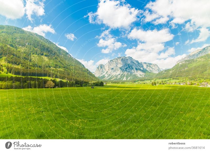 View of the Hochschwab Mountains in Styria alps mountains austria europe hochschwab mountain styria tourism travel