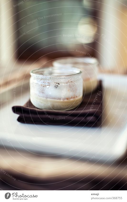 freezing cold Dessert Ice cream Candy Iced coffee Nutrition Bowl Delicious Sweet Colour photo Interior shot Close-up Deserted Day Shallow depth of field