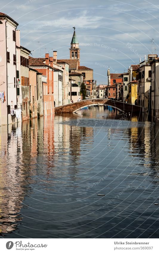 Built close to the water 2 Vacation & Travel Tourism Sightseeing City trip Summer Waves Bay Lagoon chioggia Venice Veneto Italy Fishing village Port City