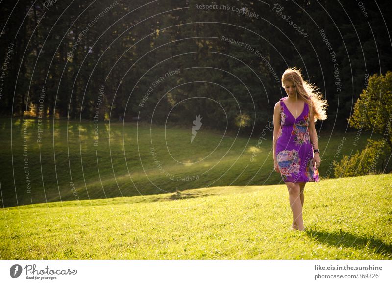 ...I didn't want to, rabbit! Beautiful Hair and hairstyles Contentment Relaxation Summer Summer vacation Feminine Young woman Youth (Young adults) Nature