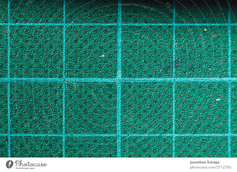 Macro cutting mat in turquoise DIY detail Rubber Interior shot small box macro Mat Close-up Handicraft Blue blue-green geometric even mint green Colour photo