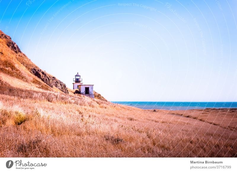 The abandoned Punta Gorda Lighthouse on the Lost Coast, California USA california lighthouse coast gorda punta lost punta gorda pacific ocean