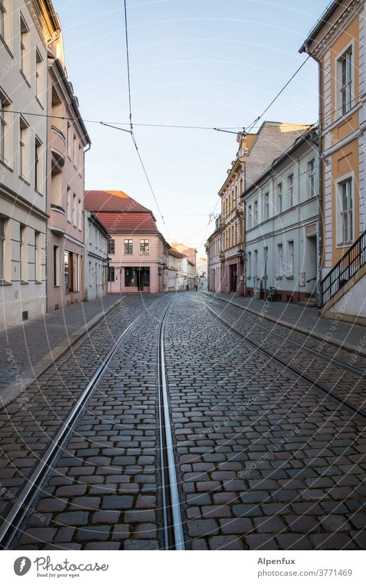 empty Streets (guest commentary) :) empty street empty streets empty city Deserted Exterior shot Town City Architecture void Colour photo forsake sb./sth. built