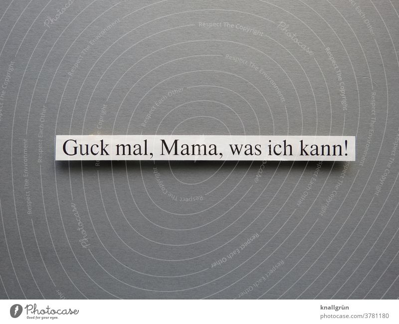 Look, Mama, look what I can do! Mother Child Pride Family & Relations Love Infancy Together maternity Parents turn towards Joy luck Happiness people Daughter