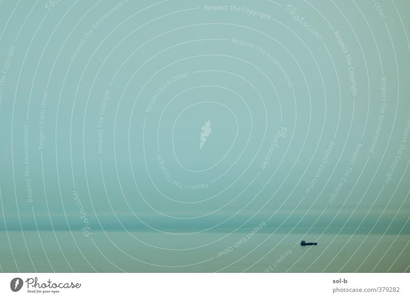 Washed Out Harmonious Calm Meditation Fishing (Angle) Vacation & Travel Far-off places Freedom Ocean Nature Air Water Sky Horizon Coast Navigation Boating trip