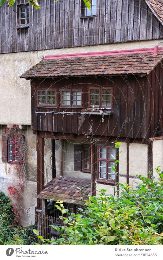 Medieval, renovated house with annex for the toilet House (Residential Structure) Building Medieval times extension stem Toilet LAVATORY Old building Historic