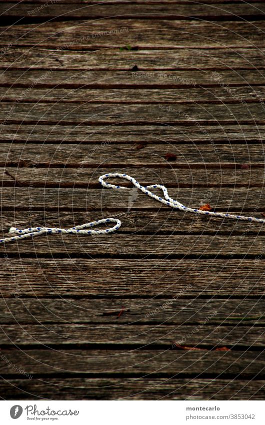 HAPPY BIRTHDAY PHOTOCASE | and lines set off on another leg jetty Environment Wood Thin Old Rope Colour photo String Exterior shot Deserted Copy Space top