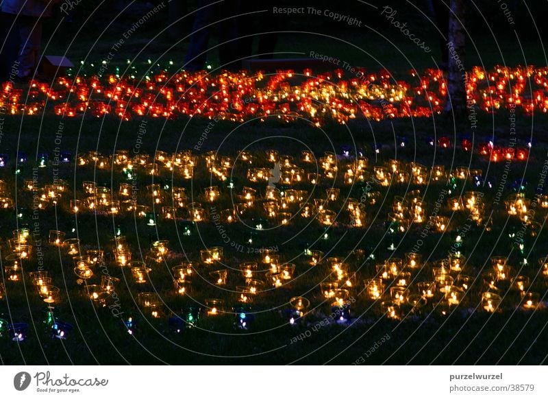 Light Spectacle 3 Oberberg-Eisenstadt Night Long exposure Club festival of lights Feasts & Celebrations