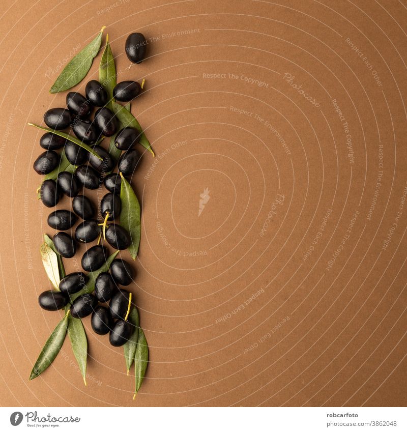 black olives background brown background food ingredient organic ripe agriculture fruit fresh shiny healthy mediterranean green vegetarian oil snack closeup