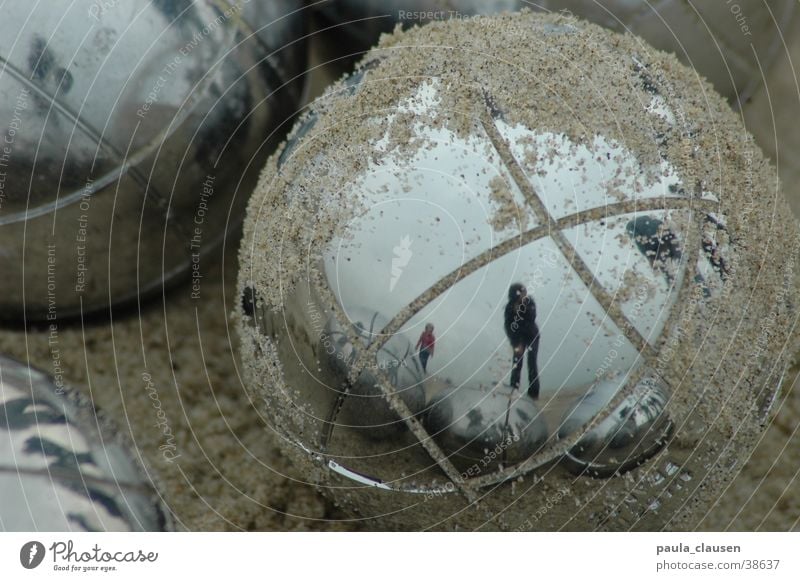 boule Boules Metal ball Netherlands Beach Pastime Reflection Sphere