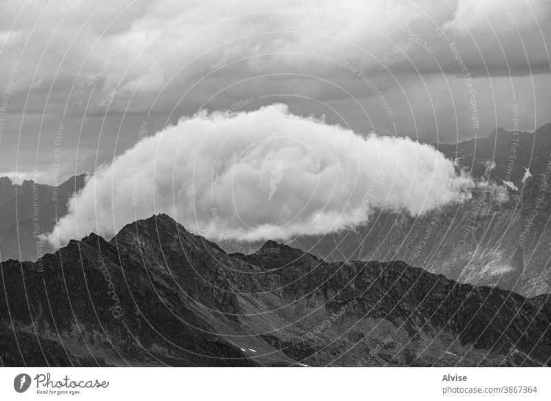 cloud and peak cloudscape landscaped tranquil outdoors europe idyllic valley austria mountain landscape mist heaven wildlife blank freedom edge power powerful