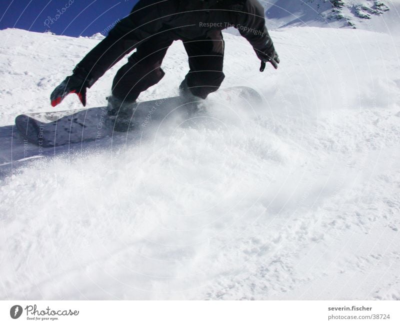 Just cruising... Winter Switzerland Canton Wallis Sports boardercross Saas Fee Snow