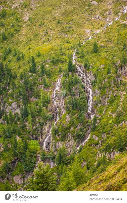 streams on the Alps of South Tyrol fifteen alps austria tirol scenics scene flowing fall climb courage dangerous summit sports trekking waterfall outdoor peak