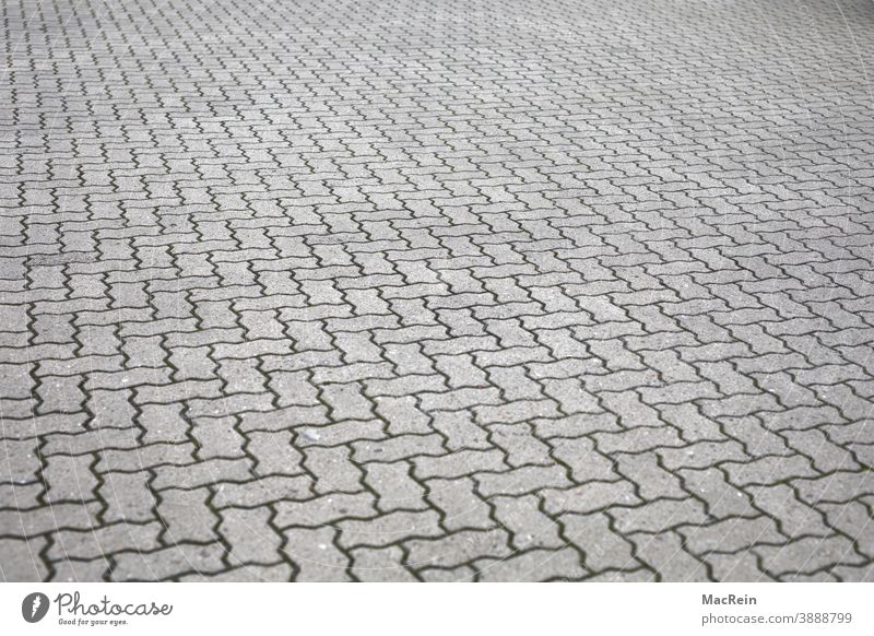 Interlocking paving Classification Exterior shot Concrete block concrete blocks Courtyard parking area paving stone Paving stone