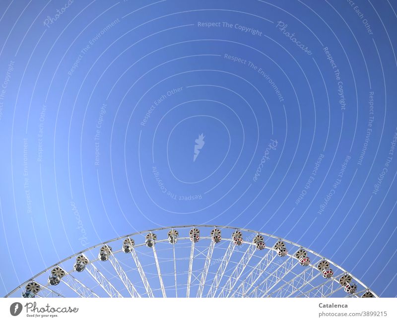 Standstill, the Ferris wheel remains mute in the hope of more carefree times | corona thoughts standstill show business hustle and bustle pleasure