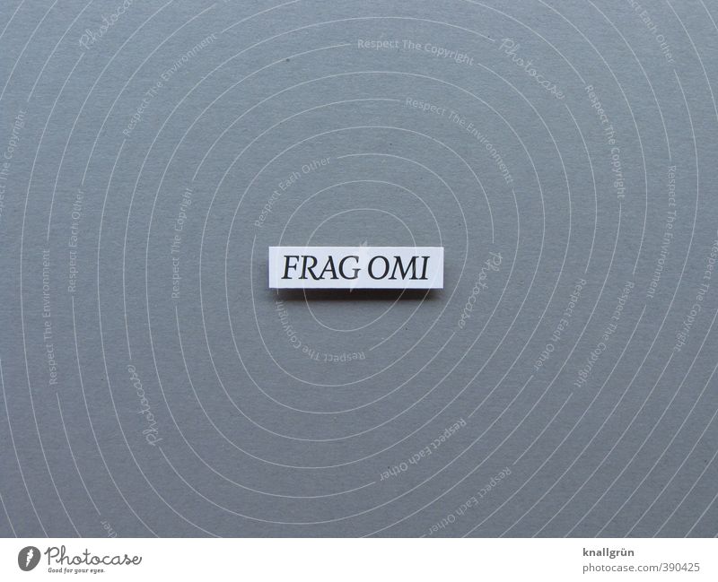 FRAG OMI Characters Signs and labeling Communicate Sharp-edged Sustainability Curiosity Feminine Gray White Emotions Optimism Success Safety (feeling of)