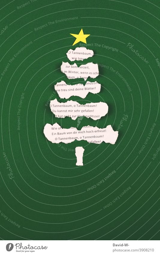 Christmas- Christmas tree and carol Christmas & Advent fir tree Christmas decoration christmas song Christmassy christmas tree Tradition Festive creatively