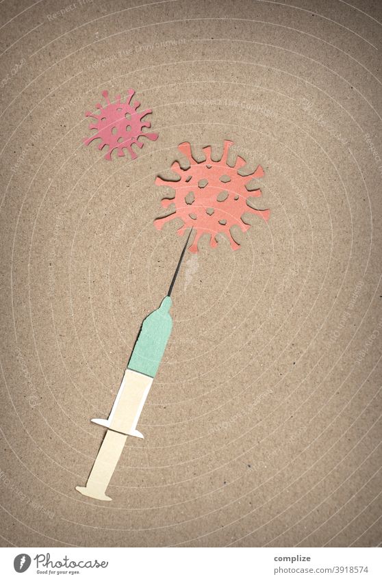 Vaccination against corona virus | silhouette Immunization inoculate sb. vaccine creatively Fluid medicine flu Virus Virus infection covid-19 coronavirus