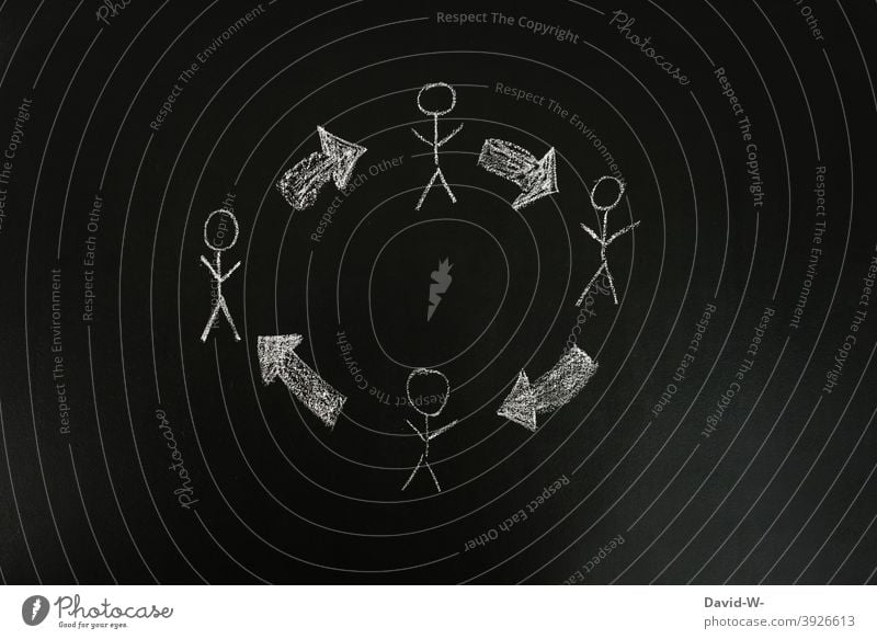 People - circuit - transmit / transmit / transmit people circulation transfer transmittal Infection corona pandemic replace Risk of infection coronavirus Arrow